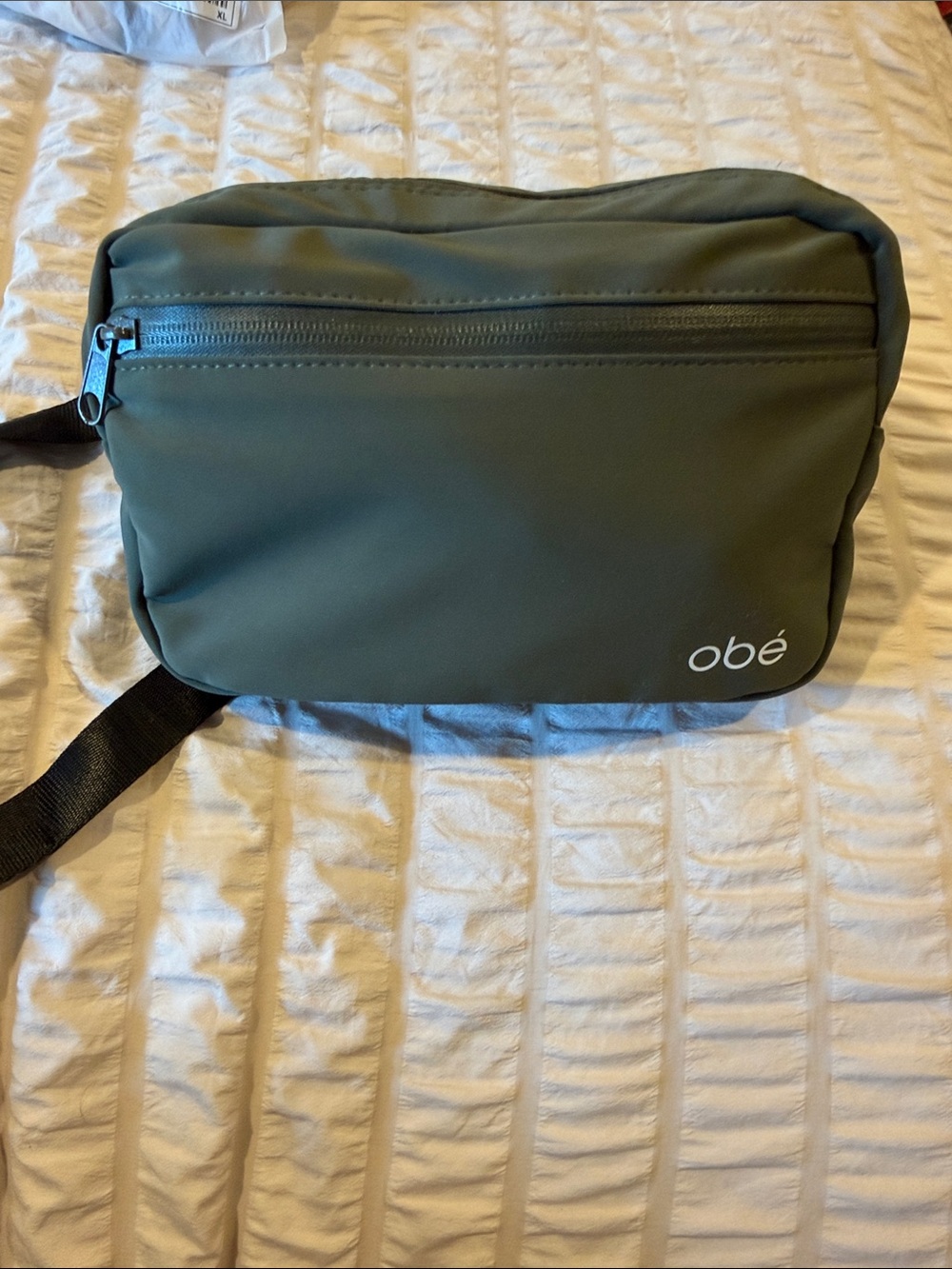Olive Green Crossbody Bag or Fanny Pack